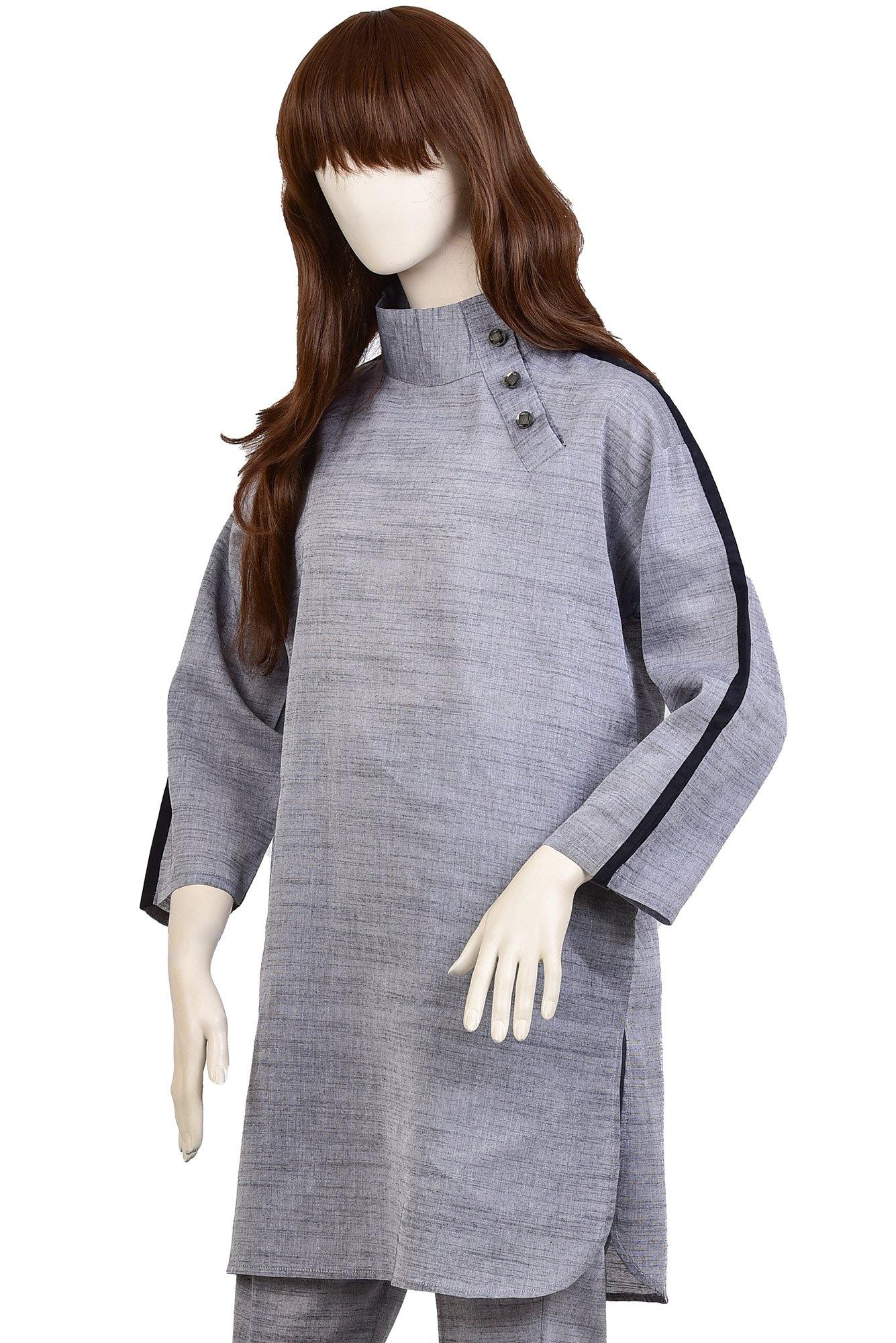 SP-308 (GREY) (SHIRT/TROUSER) - Saya