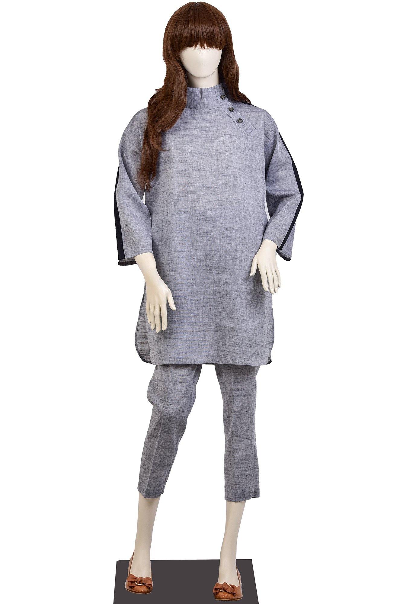 SP-308 (GREY) (SHIRT/TROUSER) - Saya