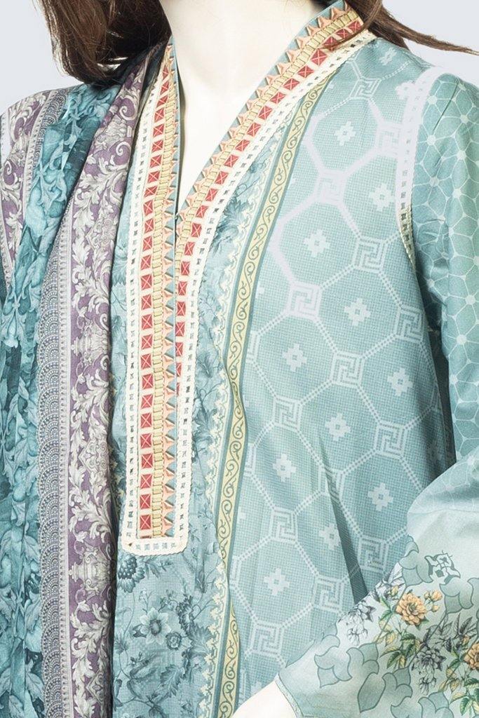 SS19B-1917-04A (SHIRT/DUPATTA) - Saya