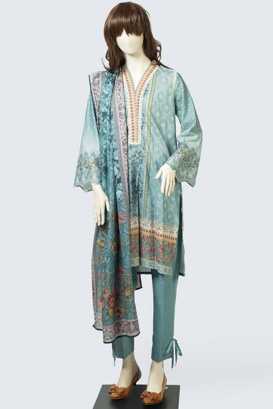 SS19B-1917-04A (SHIRT/DUPATTA) - Saya