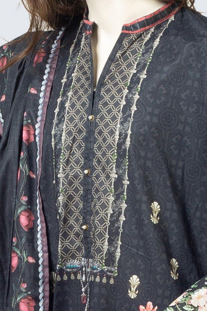 SS19 B-1917-07B (SHIRT/DUPATTA) - Saya