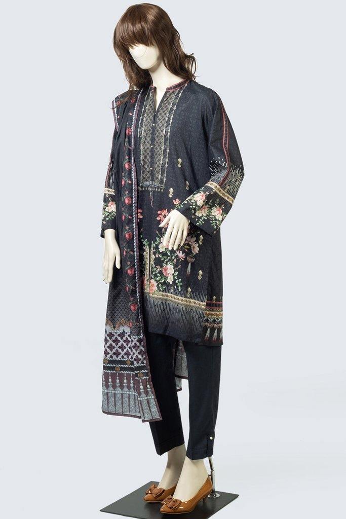 SS19 B-1917-07B (SHIRT/DUPATTA) - Saya