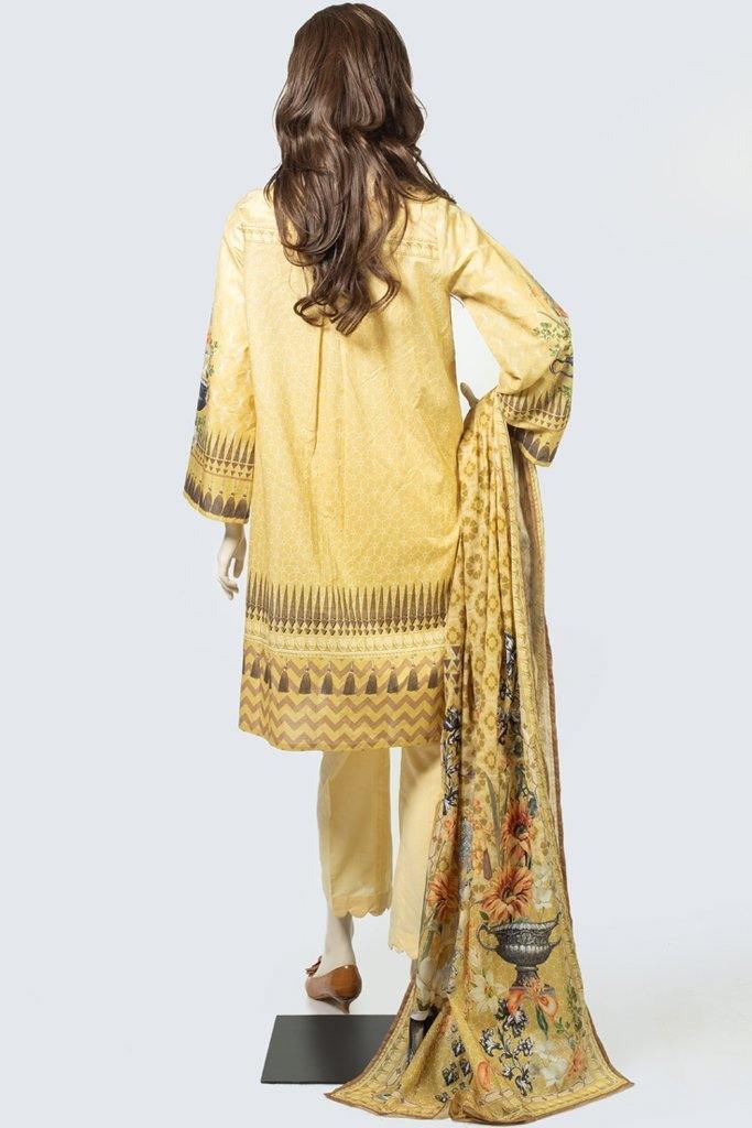 SS19 Y-1917-01B (SHIRT/DUPATTA) - Saya