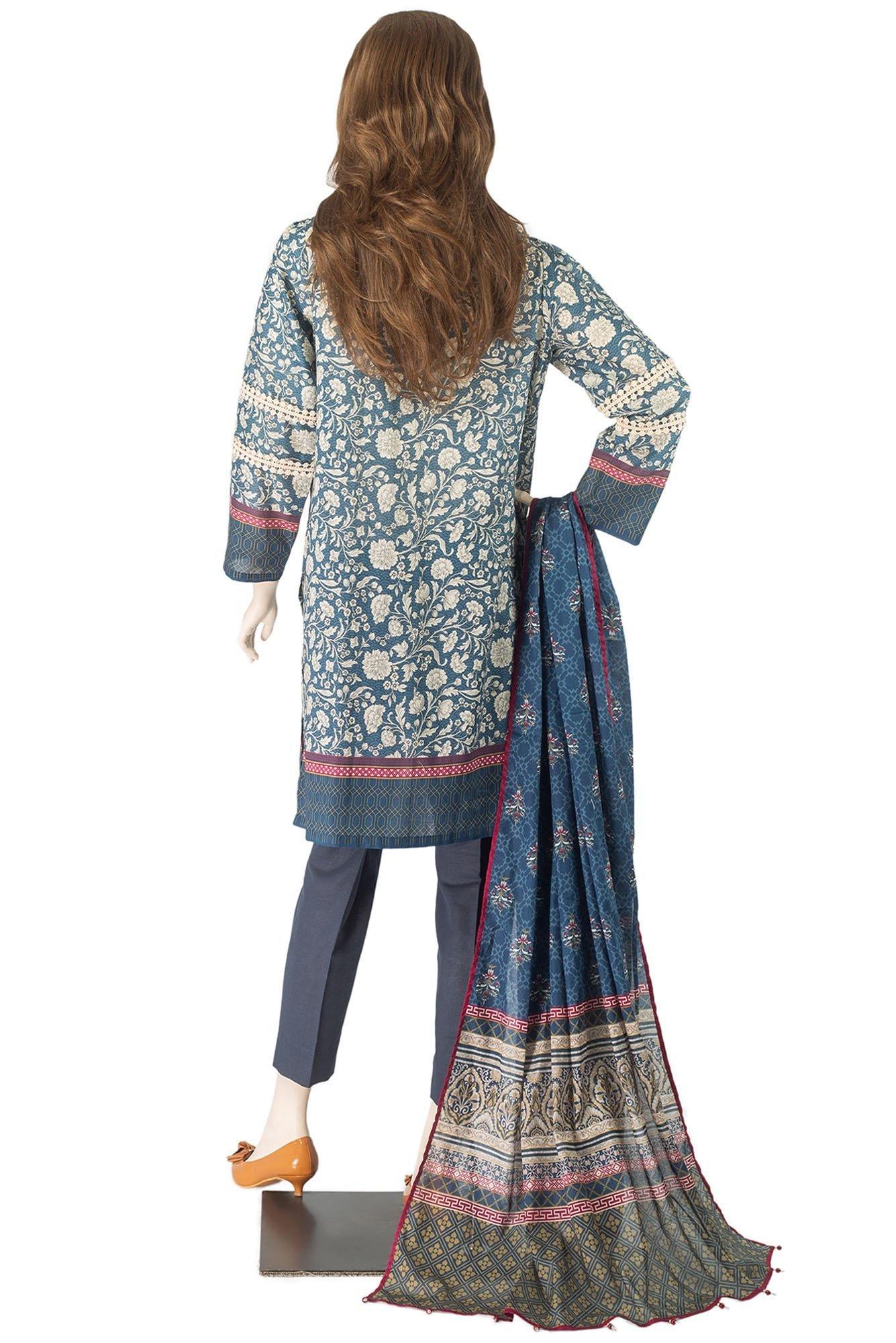 UB-1925-01A (SHIRT/DUPATTA) - Saya