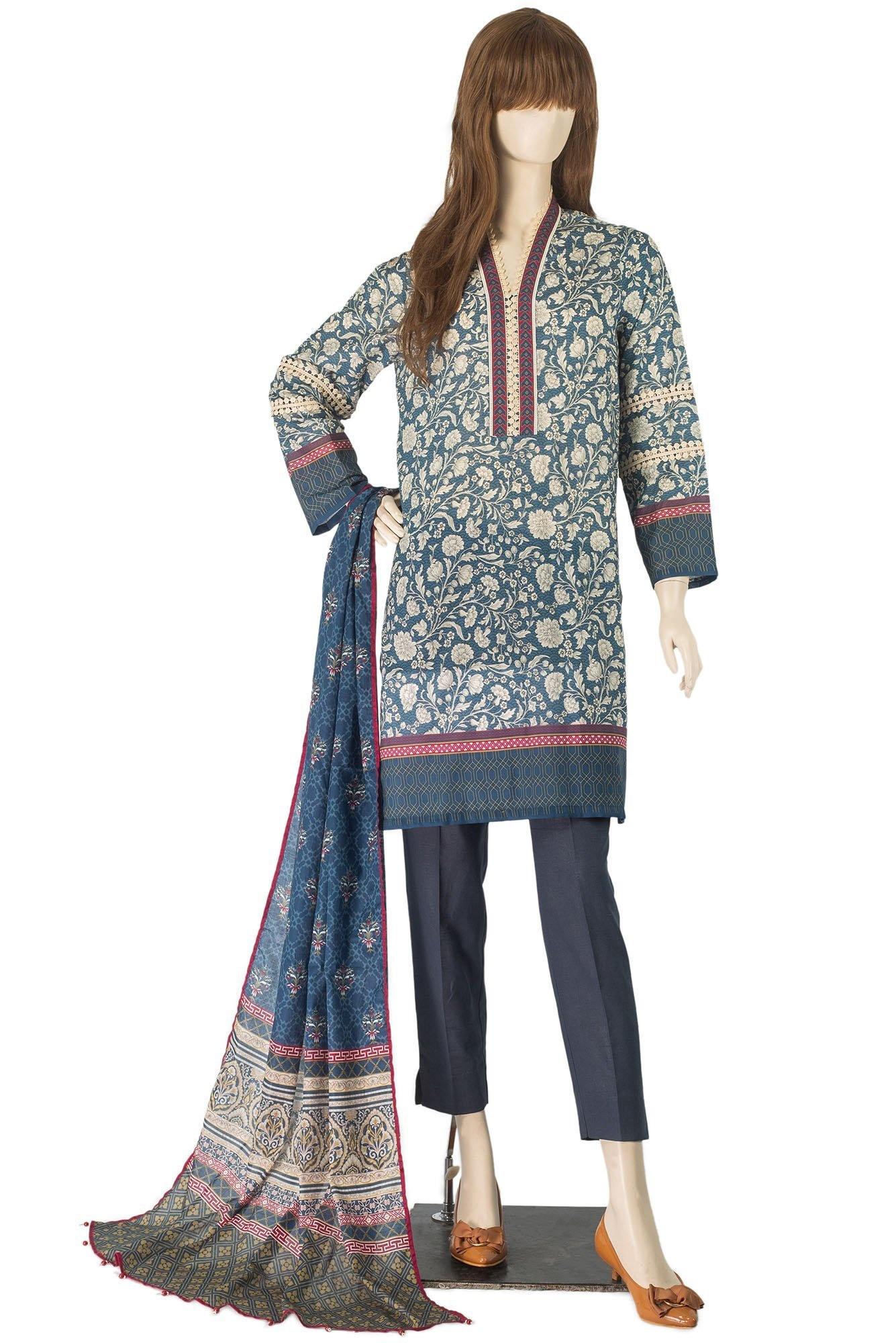UB-1925-01A (SHIRT/DUPATTA) - Saya