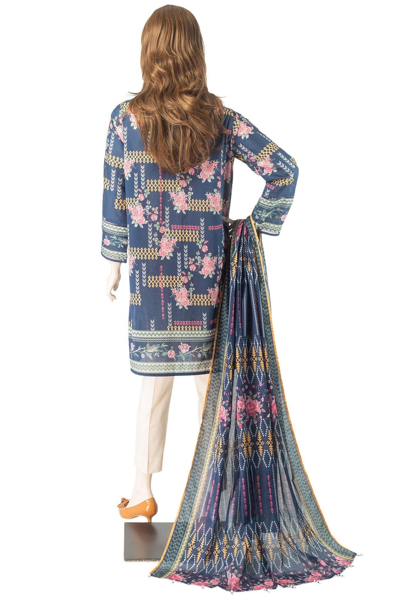 UB-1925-05A (SHIRT/DUPATTA) - Saya