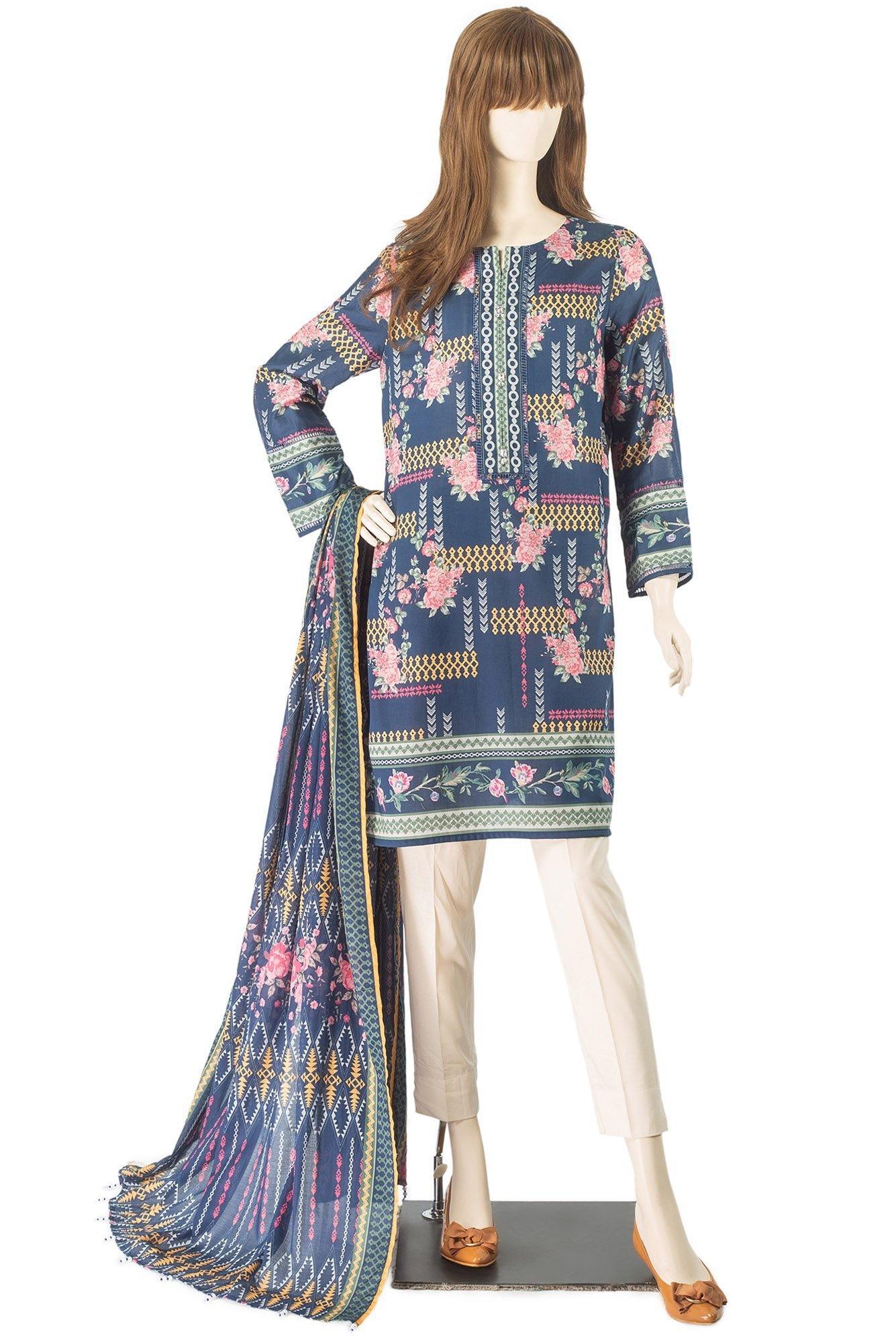 UB-1925-05A (SHIRT/DUPATTA) - Saya