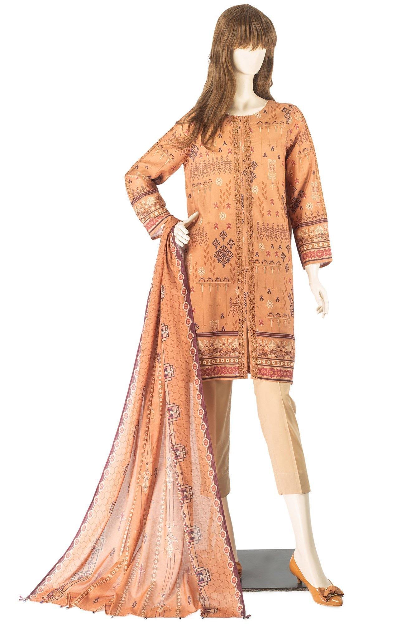UB-1925-06A (SHIRT/DUPATTA) - Saya