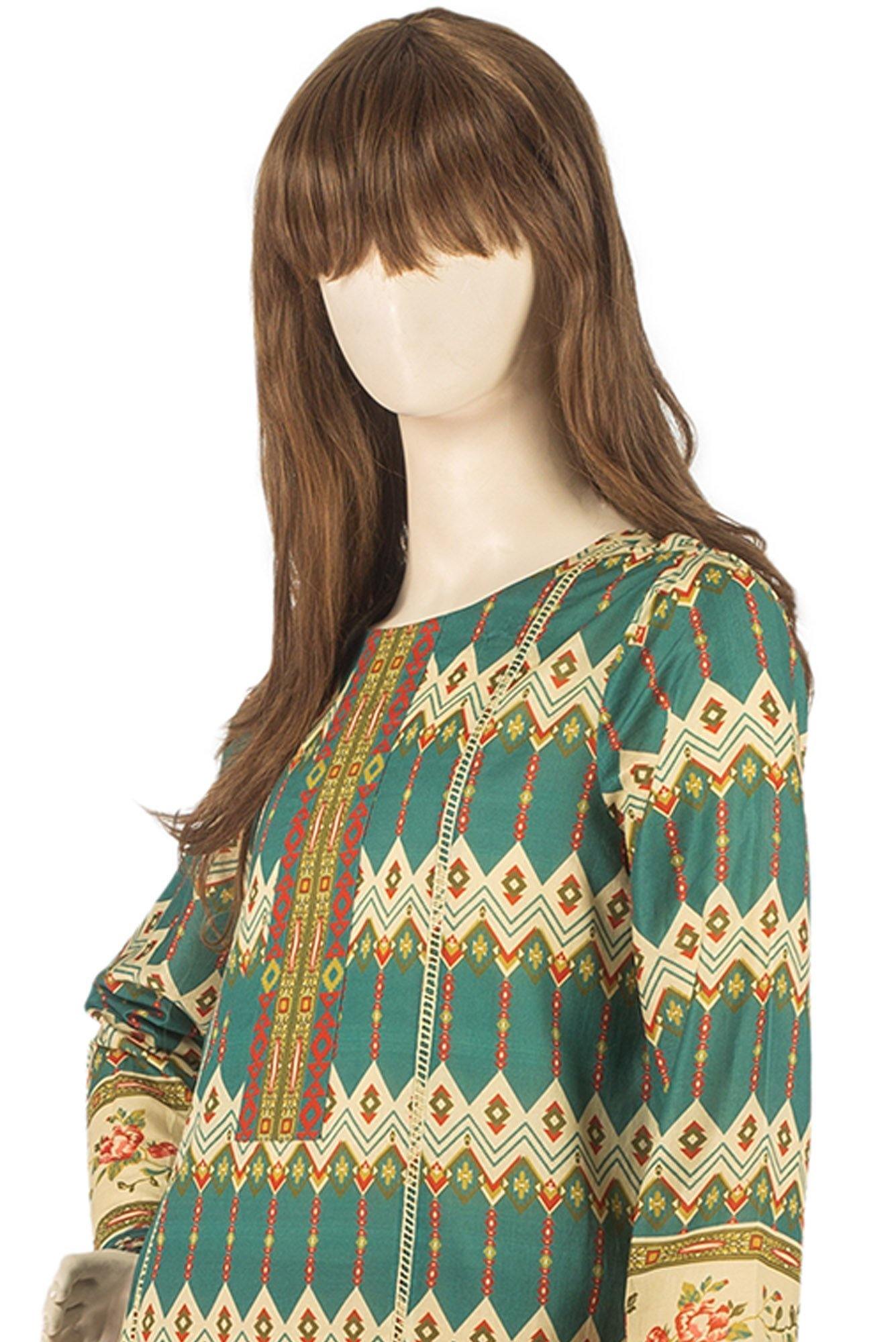 UG-1925-08A (SHIRT/DUPATTA) - Saya