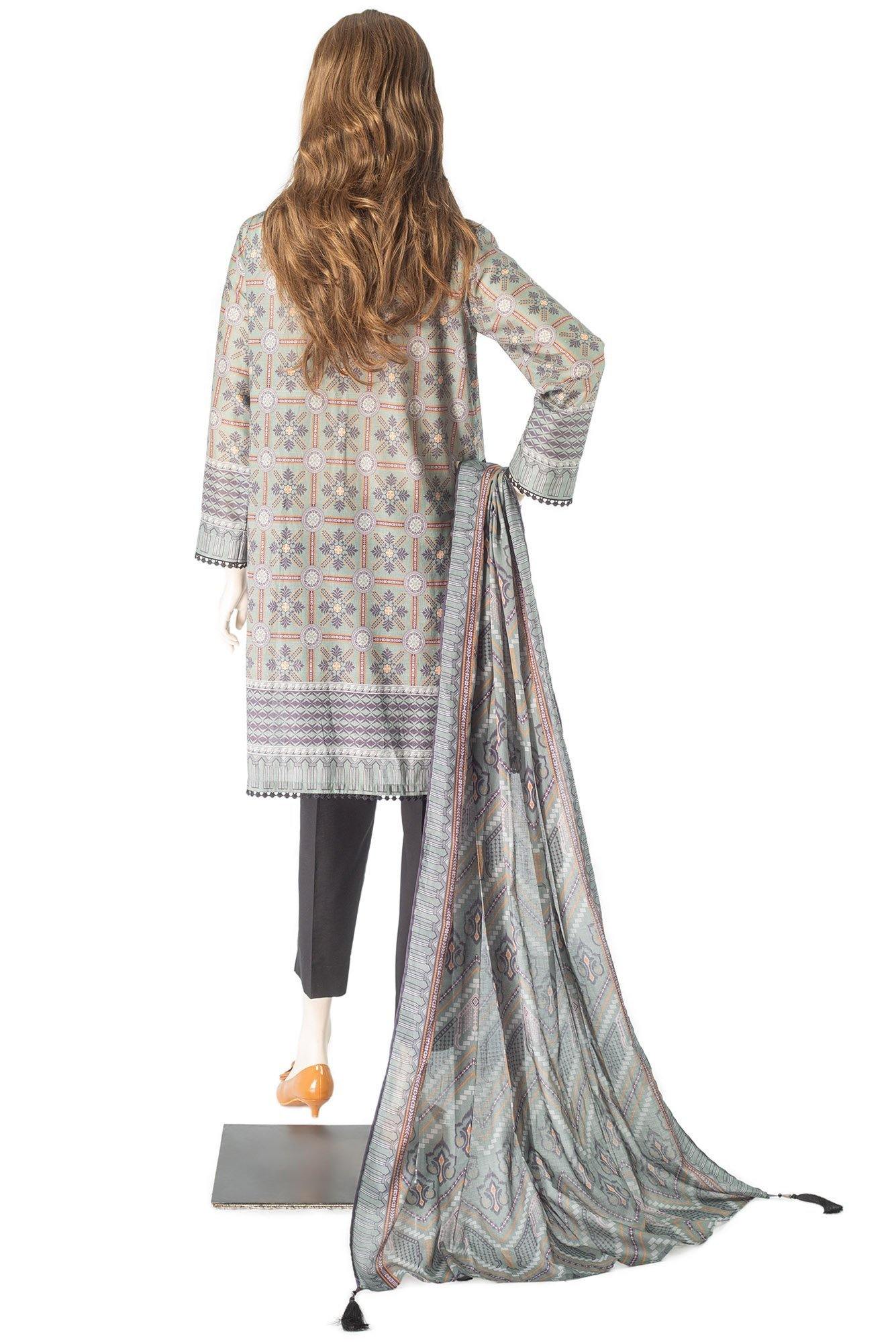 UG-1925-10A (SHIRT/DUPATTA) - Saya