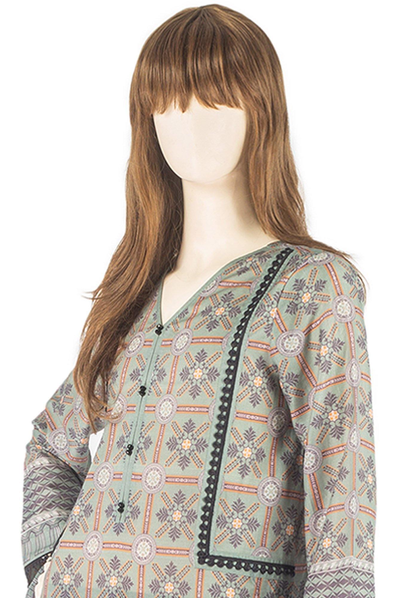UG-1925-10A (SHIRT/DUPATTA) - Saya