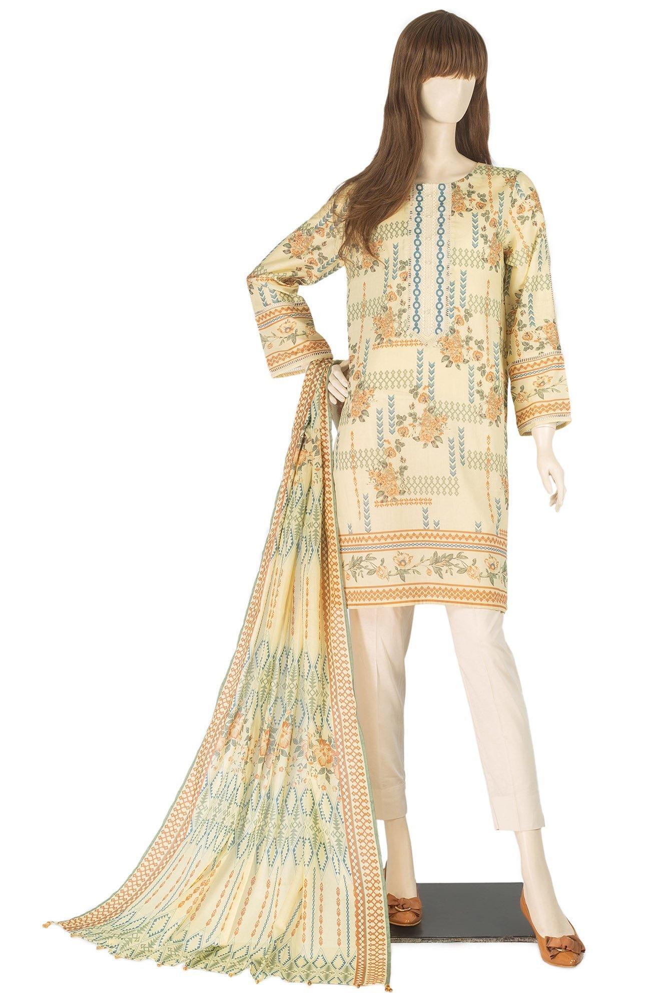 UY-1925-05B (SHIRT/DUPATTA) - Saya
