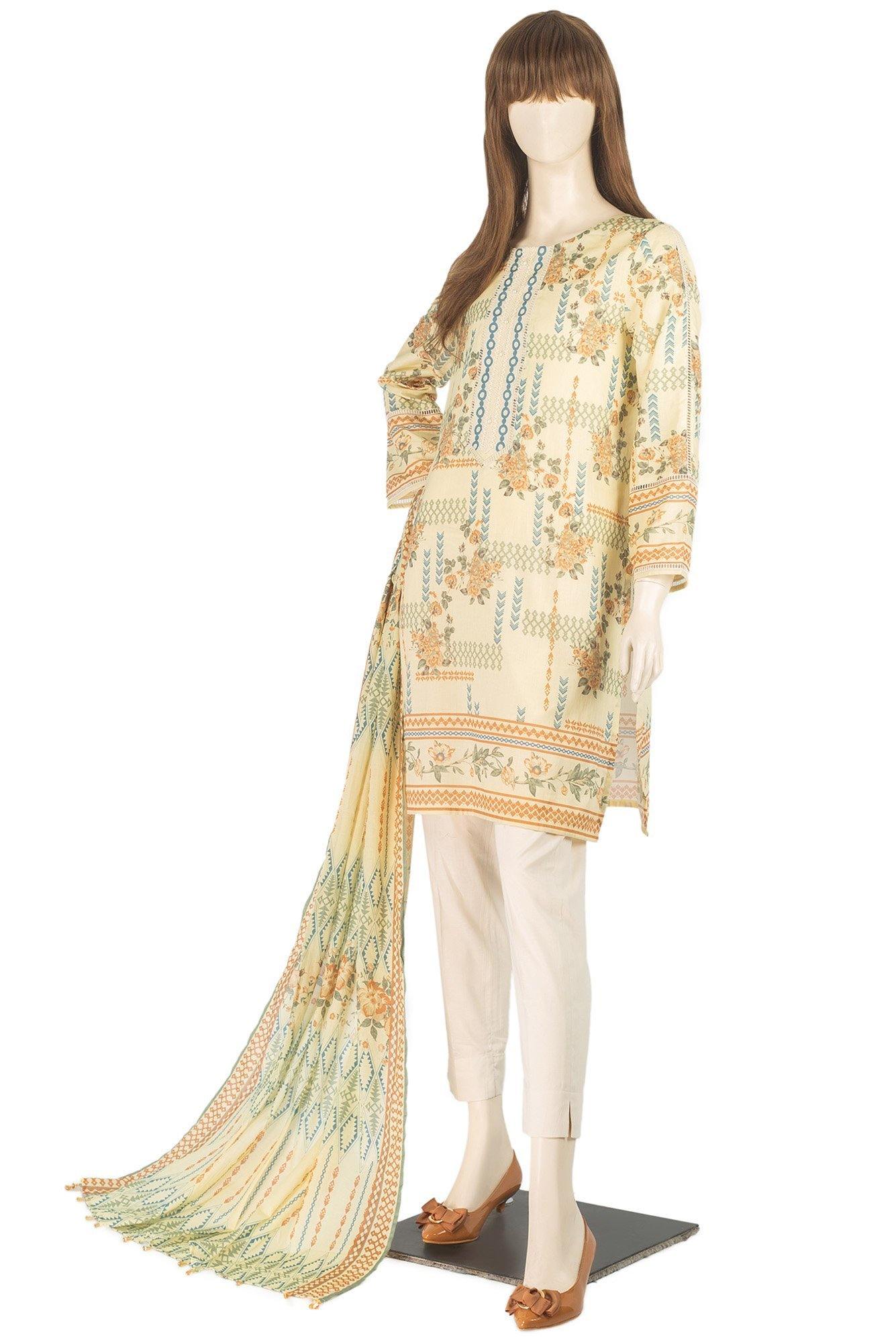 UY-1925-05B (SHIRT/DUPATTA) - Saya