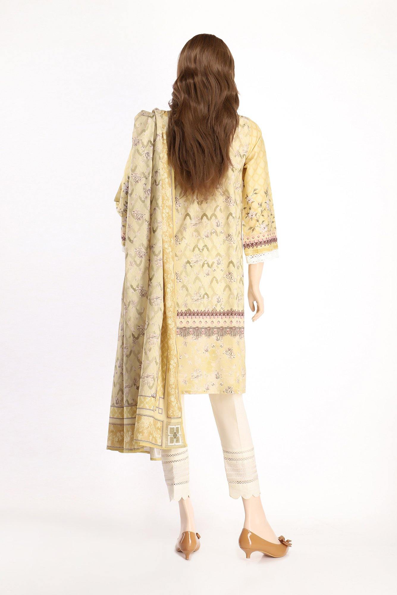 SP-436 (SHIRT/DUPATTA) (SS19Y-196-08A) - ELAN Staging