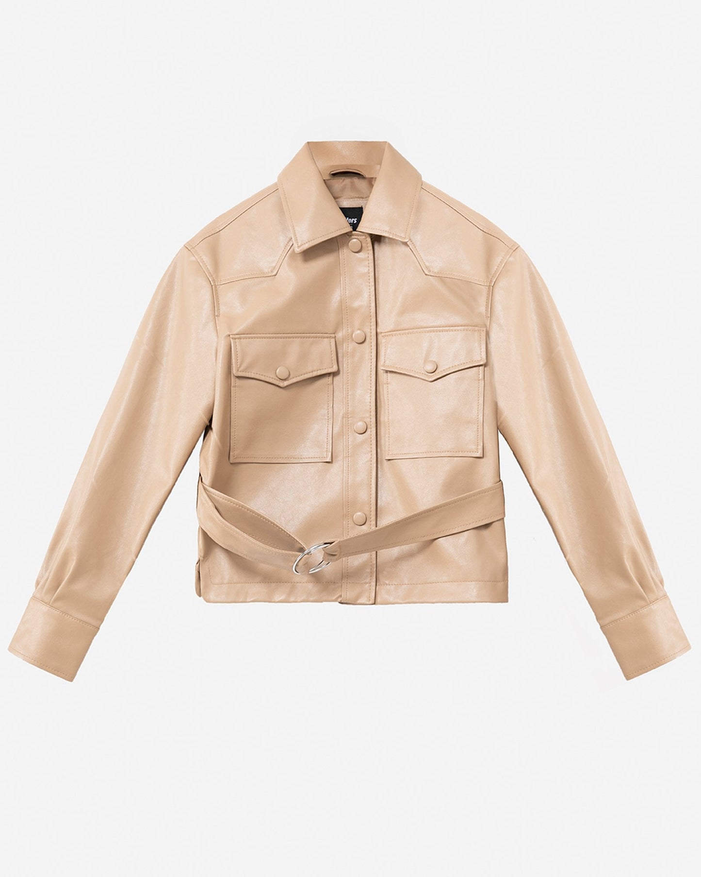 Biker with Poof Sleeves