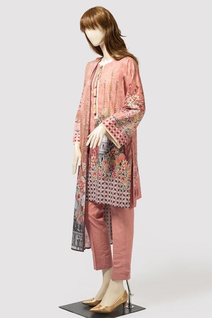 GARDENIA (UP-196-18A) (SHIRT/DUPATTA) - Saya